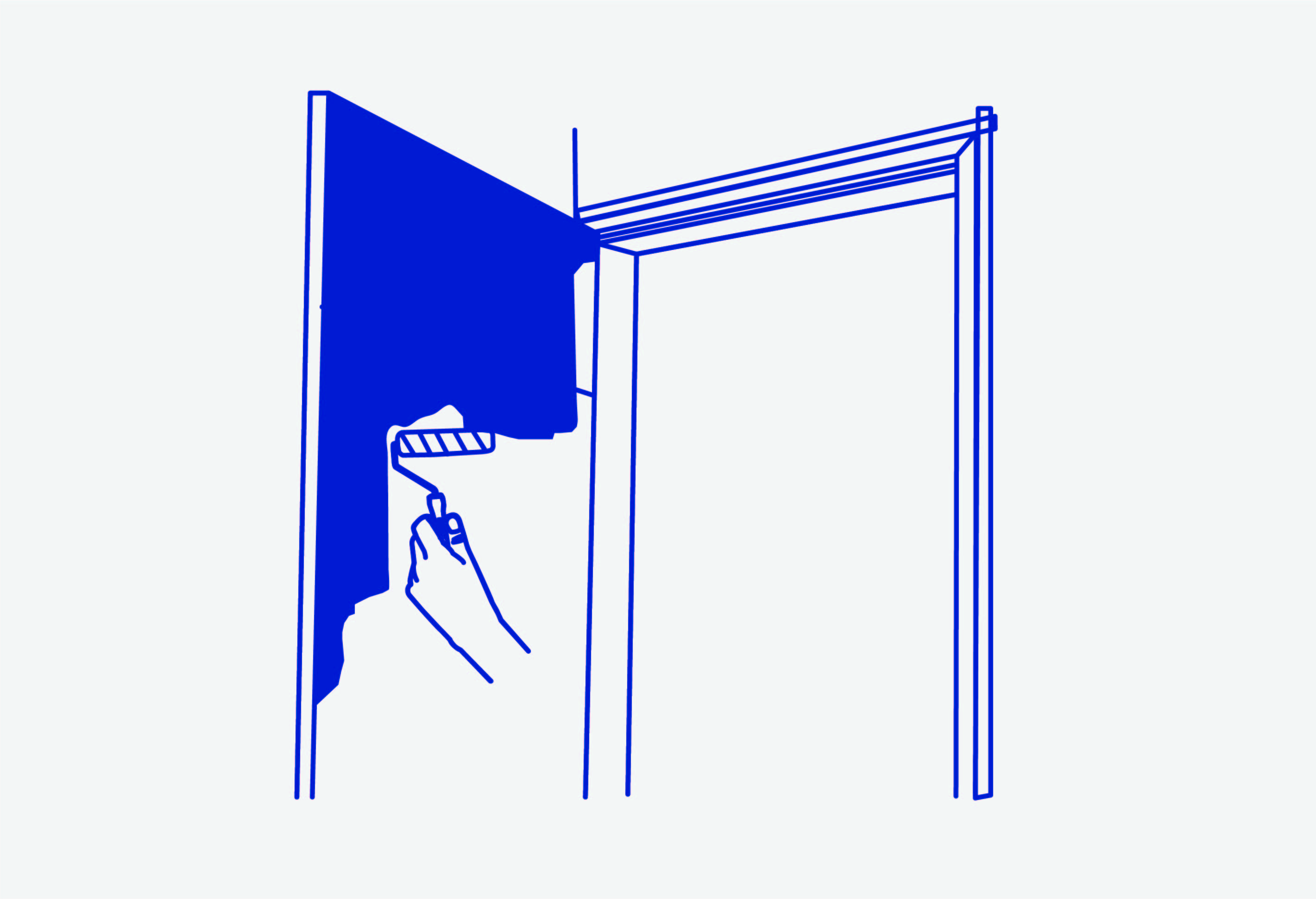 방문 페인팅